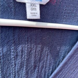 Time and Tru Women's Blue Tunic Top